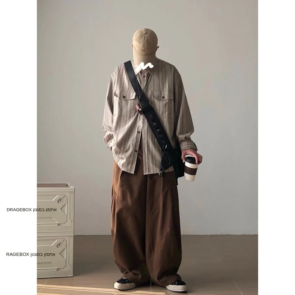 Casual Japanese Style Striped Long Sleeve Men's Shirt Spring Autumn Loose Fit Versatile Comfortable Polyester Fiber Shirt
Casual Japanese Style Striped Long Sleeve Men's Shirt Spring Autumn Loose Fit Versatile Comfortable Polyester Fiber Shirt