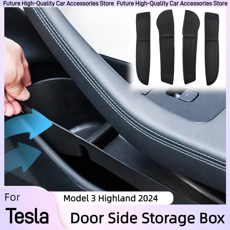Антигрязный ящик для хранения боковой двери для Tesla Model 3 Highland 2024TPE, ручка передней и задней двери, подлокотник, органайзер, аксессуары
Антигрязный ящик для хранения боковой двери для Tesla Model 3 Highland 2024TPE, ручка передней и задней двери, подлокотник, органайзер, аксессуары