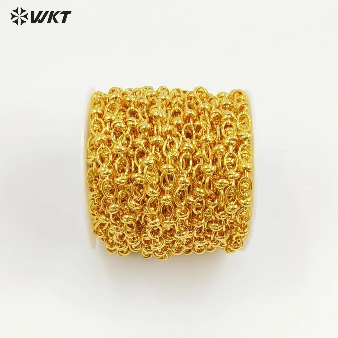 WT-BC238 New Arrival O Chain Knot Design Yellow Brass With High Quality Handmade Crafts 5 Meters Jewelry Making
WT-BC238 New Arrival O Chain Knot Design Yellow Brass With High Quality Handmade Crafts 5 Meters Jewelry Making