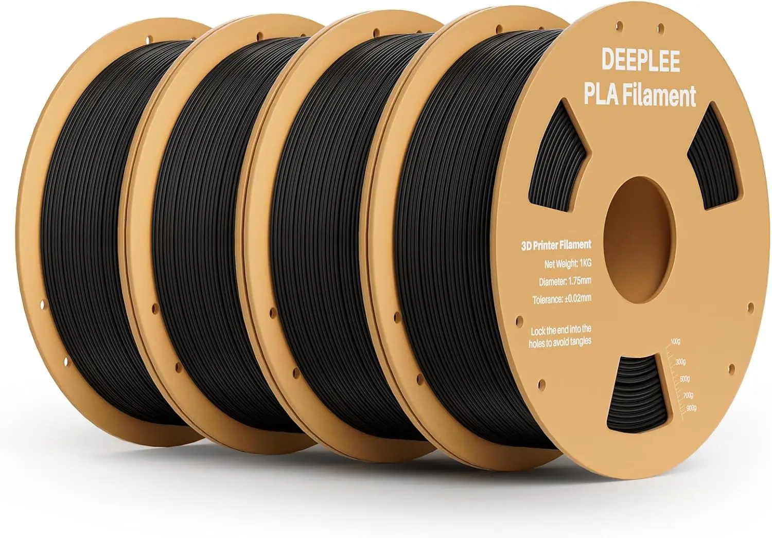PLA 1.75mm 3D Printer Filament, Dimensional Accuracy +/- 0.02mm, Neatly Wound, No Clogging, Vacuum Package, Fits for Most FDM
PLA 1.75mm 3D Printer Filament, Dimensional Accuracy +/- 0.02mm, Neatly Wound, No Clogging, Vacuum Package, Fits for Most FDM