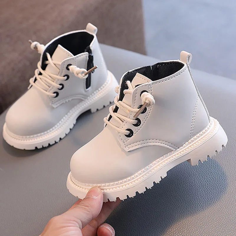 Autumn Winter Boots for Kids Boys Girls Snow Boots Lace Up PU Leather Ankle Kids Shoes Shorts Boys Botas Girls botines CSH1490
Autumn Winter Boots for Kids Boys Girls Snow Boots Lace Up PU Leather Ankle Kids Shoes Shorts Boys Botas Girls botines CSH1490