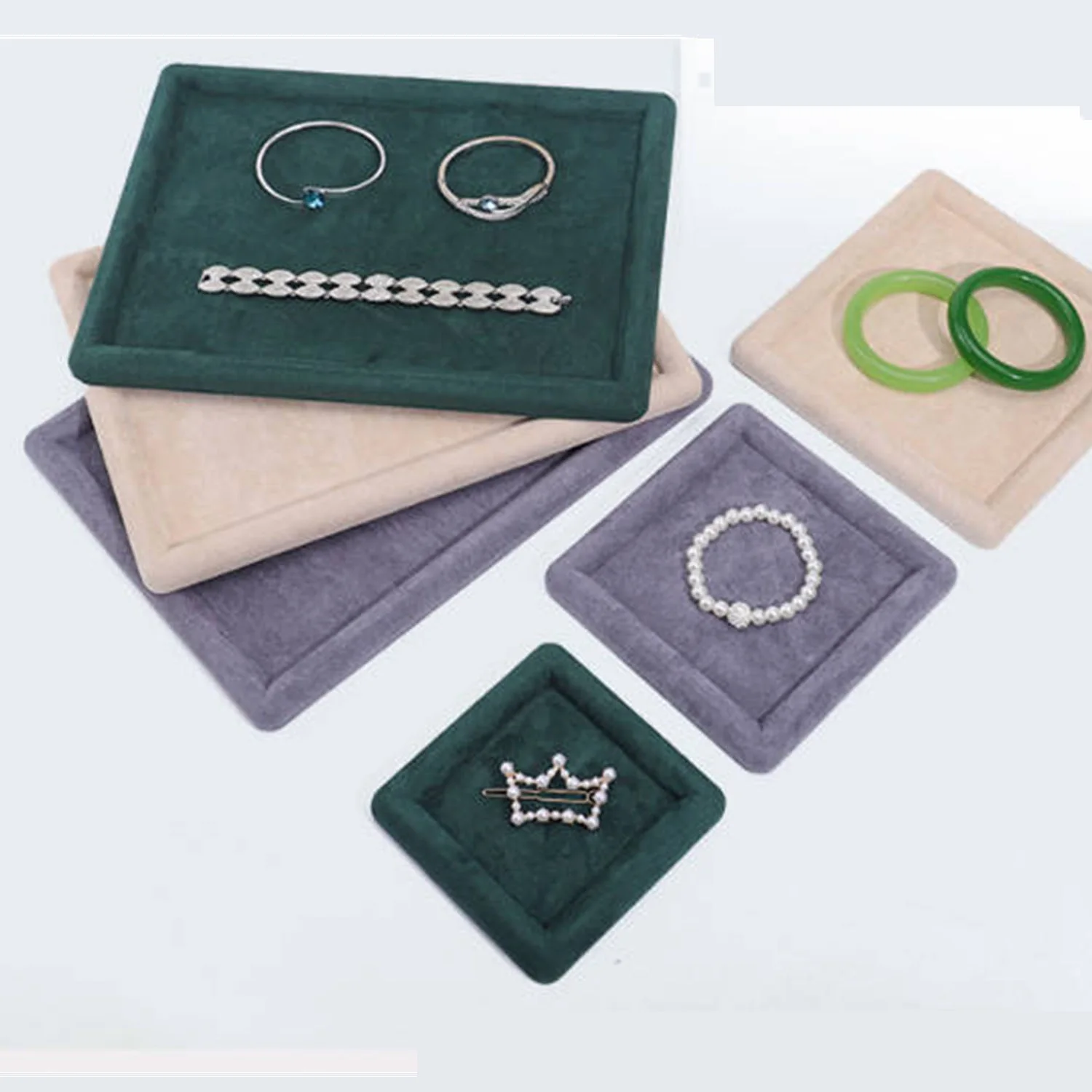 elvet Square Jewelry Tray Organizer for Earring Glasses Holder Store Trade Show Selling Grey Green Apricot Beige
elvet Square Jewelry Tray Organizer for Earring Glasses Holder Store Trade Show Selling Grey Green Apricot Beige