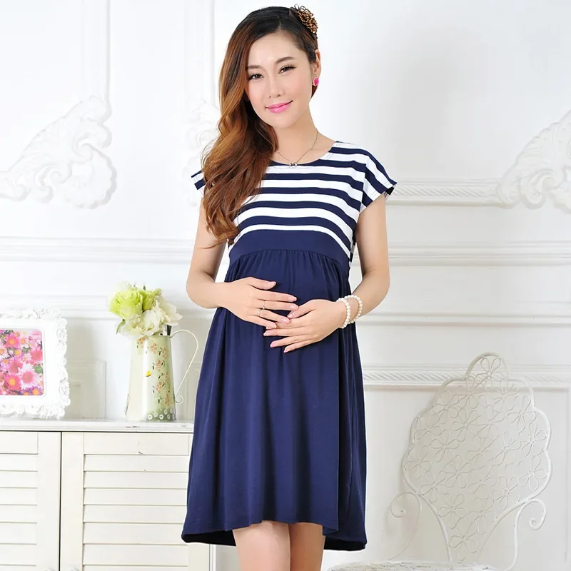 Summer Maternity Dress for Pregnant Women Dresses Gravidas Vestdios Striped Pregnancy Clothes Maternity Clothes Pregnant Dress
Summer Maternity Dress for Pregnant Women Dresses Gravidas Vestdios Striped Pregnancy Clothes Maternity Clothes Pregnant Dress
