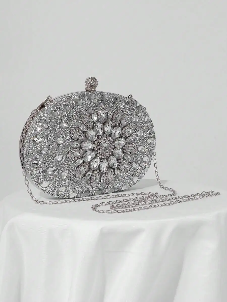 Rhinestone Sunflower Clutch Evening Handbag For Women Party Formal Occasion
Rhinestone Sunflower Clutch Evening Handbag For Women Party Formal Occasion