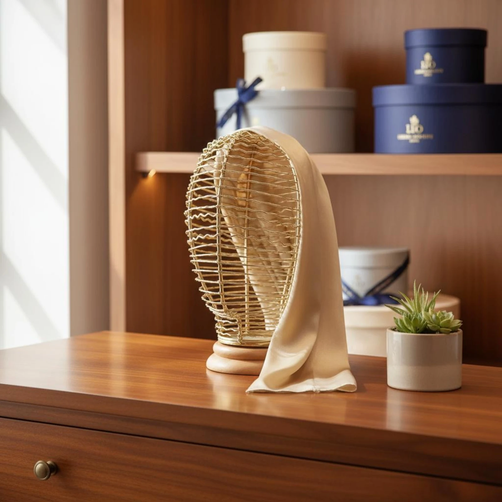 Wire Mannequin Head Wavy Wood Base Hat Stand Wire Hat Stand Long-Lasting Lightweight
Wire Mannequin Head Wavy Wood Base Hat Stand Wire Hat Stand Long-Lasting Lightweight