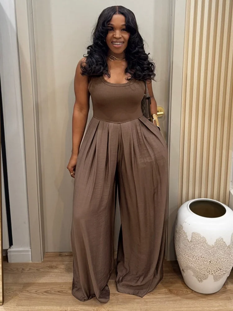 Wmstar One Piece Outfits Wholesale Summer Women's Wide Leg Casual Chiffon High Waisted Solid Color Loose Fitting Pants Summer
Wmstar One Piece Outfits Wholesale Summer Women's Wide Leg Casual Chiffon High Waisted Solid Color Loose Fitting Pants Summer