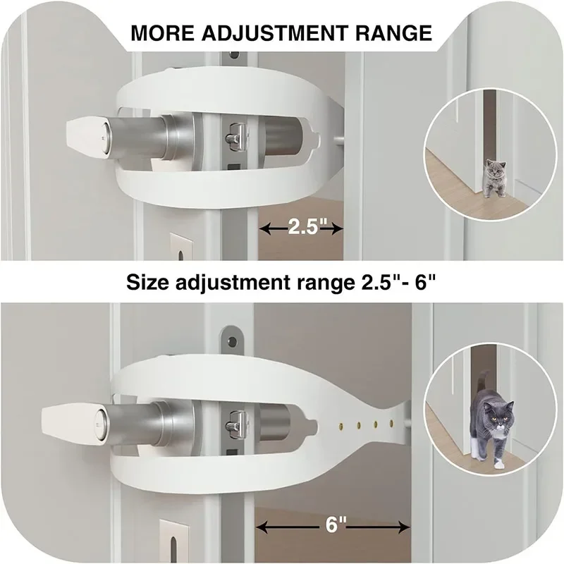 1pc New Adjustable Elastic Cat Door Holder Latch Punch-free Gate Lock Keep Dog Out From Entering Door Holder Latch Pet Supplies
1pc New Adjustable Elastic Cat Door Holder Latch Punch-free Gate Lock Keep Dog Out From Entering Door Holder Latch Pet Supplies