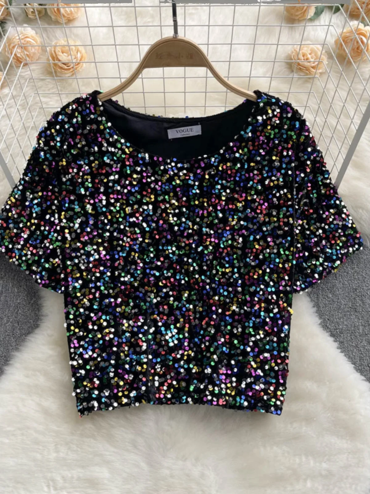 Женская футболка Heavy Embellied ort Sve, свободная посадка, креативный дизайн, летняя уличная модная повседневная корейская версия
Женская футболка Heavy Embellied ort Sve, свободная посадка, креативный дизайн, летняя уличная модная повседневная корейская версия