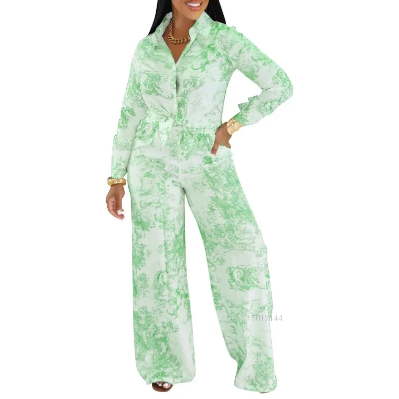 Women's African Dashiki Two-Piece Set Flower Print Top with Pants Party Wear 2025 African Fashion Continuous Belt
Women's African Dashiki Two-Piece Set Flower Print Top with Pants Party Wear 2025 African Fashion Continuous Belt