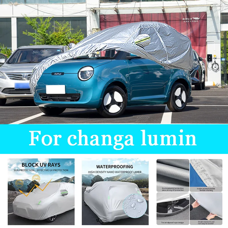 Car Cover Outdoor Full Exterior Snow Cover Sunshade Waterproof Dustproof Protection with Reflective Strips for Changa Lumin
Car Cover Outdoor Full Exterior Snow Cover Sunshade Waterproof Dustproof Protection with Reflective Strips for Changa Lumin