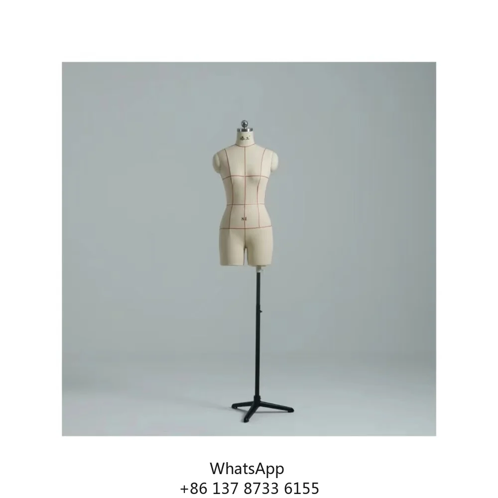 Female Half Body Adjustable Dress Form Tailoring With Line Fiberglass Mannequin Female Torso
Female Half Body Adjustable Dress Form Tailoring With Line Fiberglass Mannequin Female Torso