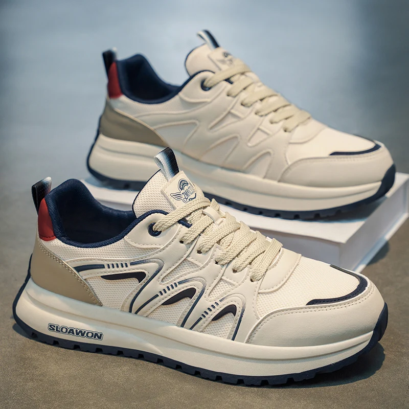 Мужская спортивная обувь, повседневные кроссовки с низким вырезом для мужчин, трендовые удобные дышащие уличные нескользящие кроссовки на платформе, мужские кроссовки
Мужская спортивная обувь, повседневные кроссовки с низким вырезом для мужчин, трендовые удобные дышащие уличные нескользящие кроссовки на платформе, мужские кроссовки