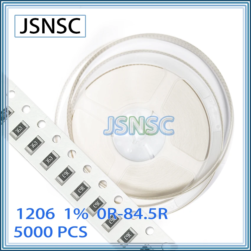 Резисторы JSNSC 1206 F 1% 5000 шт. 0R-84.5R CHIP SMD 3216: 36.5R, 37.4R, 38.3R, 39R, 39.2R, 40.2R, 41.2R, 42.2R, 43R, 43.2R, 44.2R, 45.3R, 47R
Резисторы JSNSC 1206 F 1% 5000 шт. 0R-84.5R CHIP SMD 3216: 36.5R, 37.4R, 38.3R, 39R, 39.2R, 40.2R, 41.2R, 42.2R, 43R, 43.2R, 44.2R, 45.3R, 47R