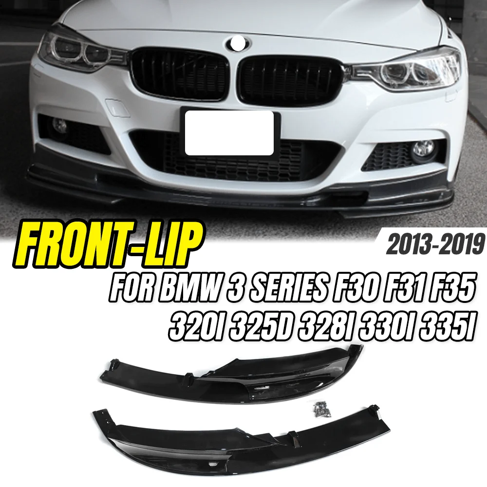 M Sport Front Bumper Lip Splitter For BMW 3 Series F30 F31 F35 2013-2019 Aerodynamic Body Kit
M Sport Front Bumper Lip Splitter For BMW 3 Series F30 F31 F35 2013-2019 Aerodynamic Body Kit