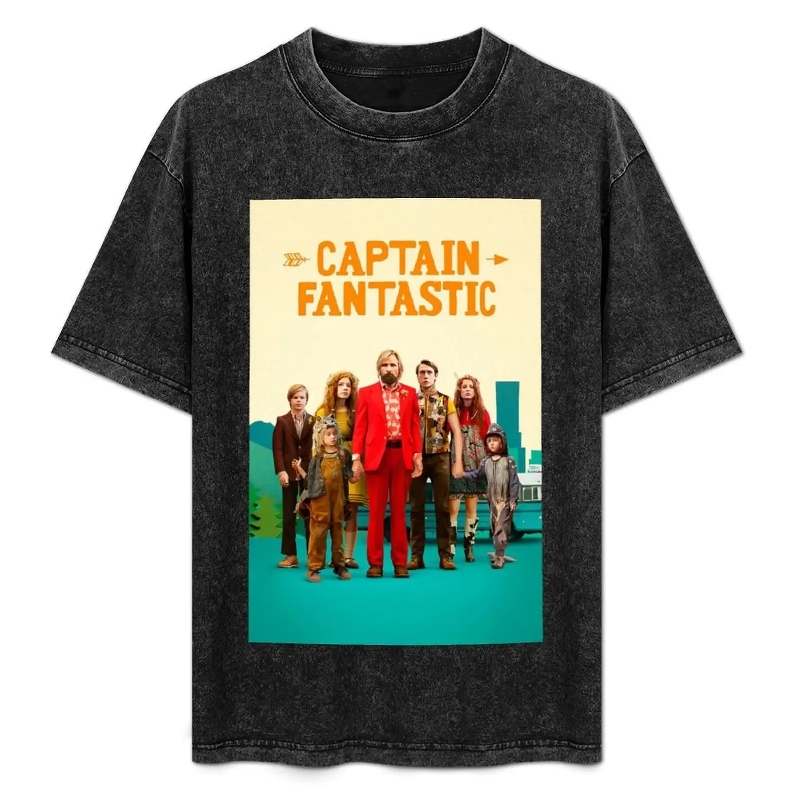 Captain Fantastic with logo T-Shirt Plus Size Simple Casual Top
Captain Fantastic with logo T-Shirt Plus Size Simple Casual Top