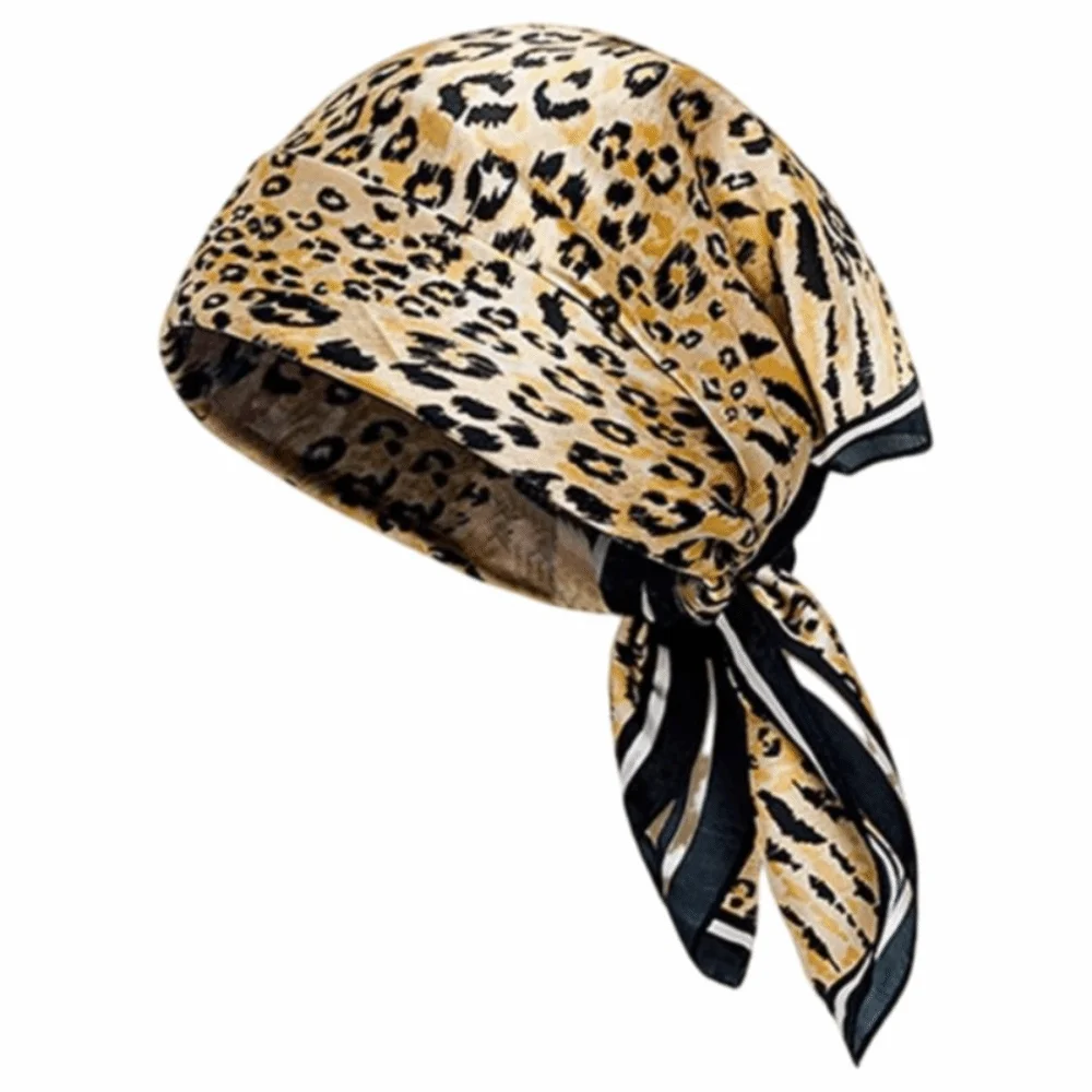 Fashion Y2K Turban Hat Ultra-thin Breathable Women's Headscarf Retro European American Style Silk Scarf For Spring Summer
Fashion Y2K Turban Hat Ultra-thin Breathable Women's Headscarf Retro European American Style Silk Scarf For Spring Summer
