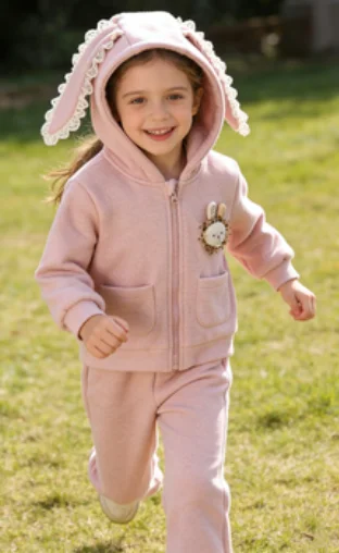 Детский осенне-весенний костюм с кроличьими ушками и кружевом: новое пальто и брюки для девочек, комплект из двух предметов, верхняя одежда
Детский осенне-весенний костюм с кроличьими ушками и кружевом: новое пальто и брюки для девочек, комплект из двух предметов, верхняя одежда