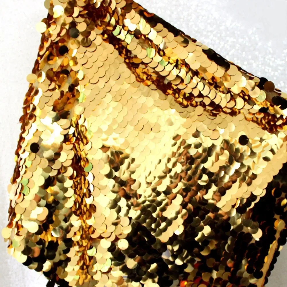 1 Yard Sequined Lace Fabric Big Circle Sequins For Dress Embroidery Table Runner Cloth 132CM Wide
1 Yard Sequined Lace Fabric Big Circle Sequins For Dress Embroidery Table Runner Cloth 132CM Wide
