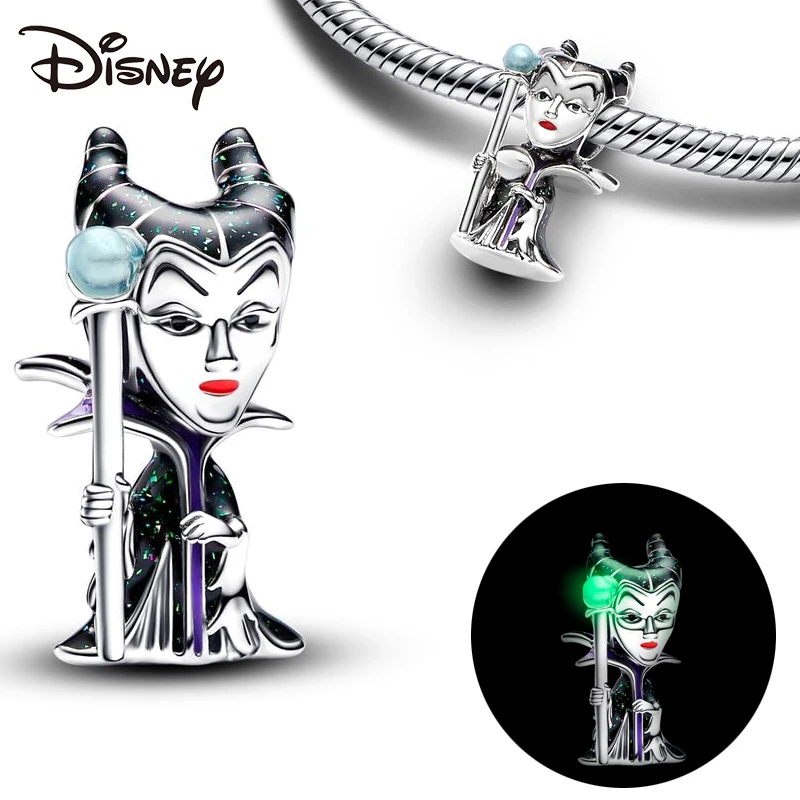 Disney Charms 925 Sterling Silver Sleeping Beauty Maleficent Black Witch Charms Beads Fit Bracelet Necklace Womens DlY Jewelry
Disney Charms 925 Sterling Silver Sleeping Beauty Maleficent Black Witch Charms Beads Fit Bracelet Necklace Womens DlY Jewelry