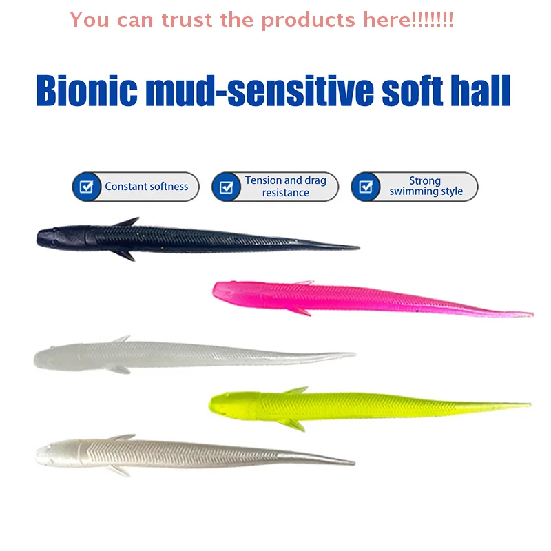 10pcs Bionic Small Fish Silicone Soft Fishing Lure 11cm 3g Artificial Loach Bait Fake Bait Swimbait Jig Wobbler Fishing Lures
10pcs Bionic Small Fish Silicone Soft Fishing Lure 11cm 3g Artificial Loach Bait Fake Bait Swimbait Jig Wobbler Fishing Lures