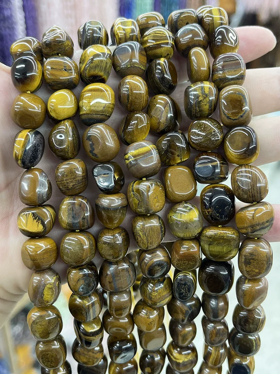 Natural Yellow Tiger Eyes Stone Irregular Shape Beads Loose Spacer for Jewelry Making DIY Necklace Bracelet Accessory
Natural Yellow Tiger Eyes Stone Irregular Shape Beads Loose Spacer for Jewelry Making DIY Necklace Bracelet Accessory