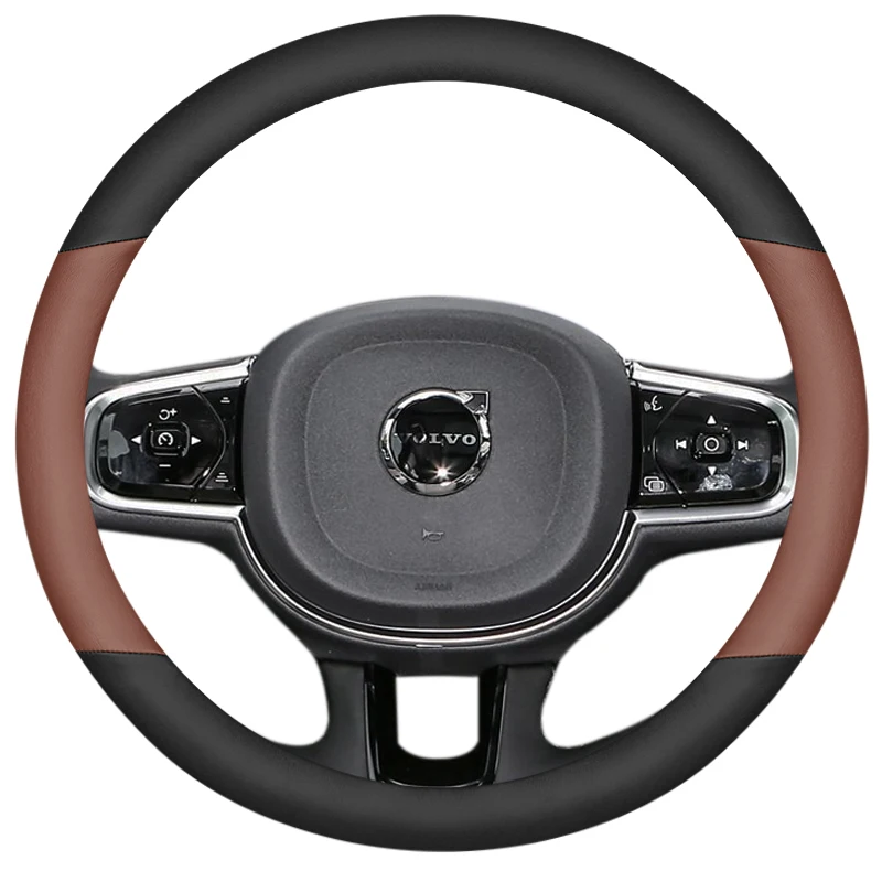 For Volvo XC60/XC40/S90 2026 Steering Wheel Cover Leather Anti-skid Handle Cover Four Seasons Pass
For Volvo XC60/XC40/S90 2026 Steering Wheel Cover Leather Anti-skid Handle Cover Four Seasons Pass