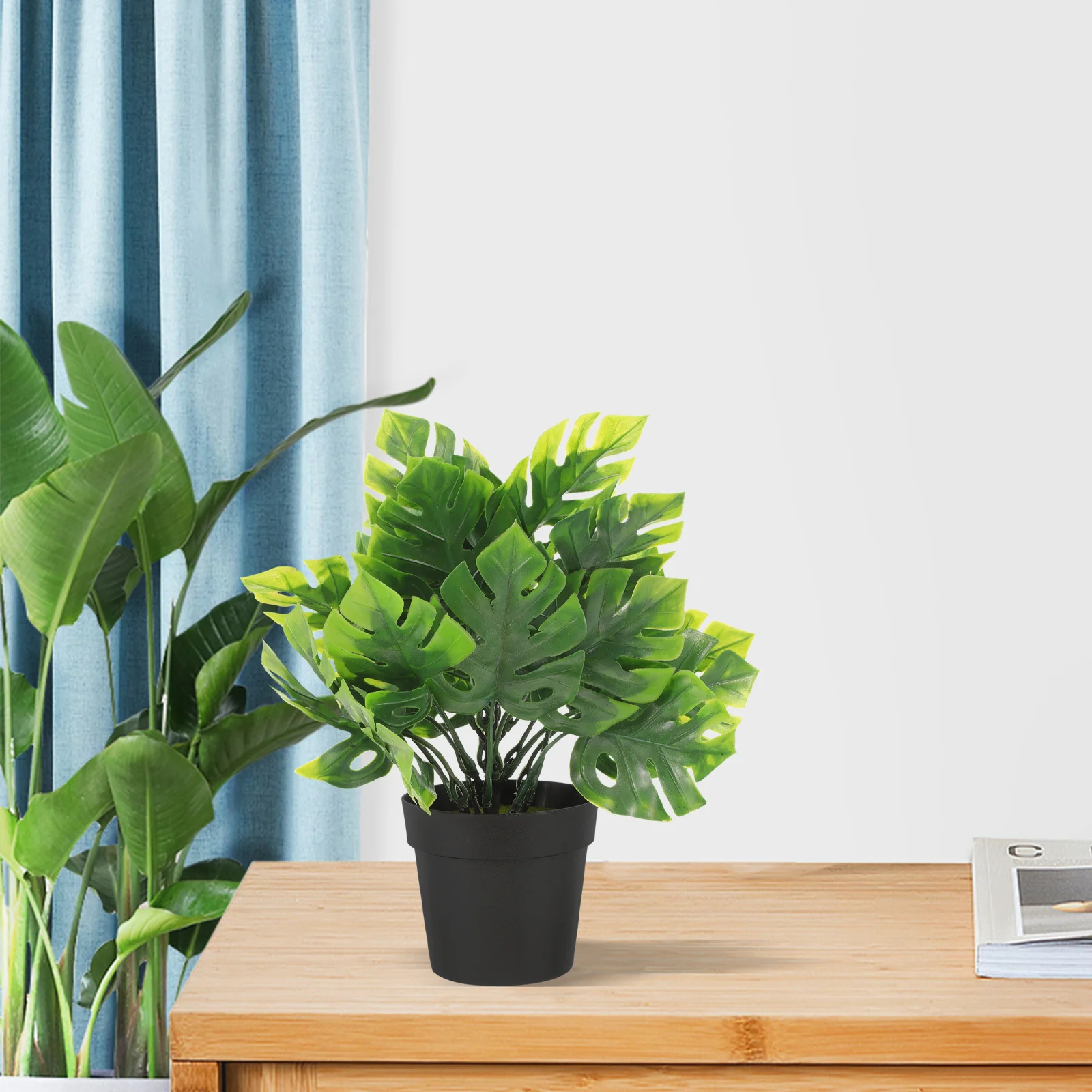 Mini Faux Artificial Monstera Potted Plant Bonsai Decoration Lifelike Plastic Small Indoor Shelf Table Office Home Decor
Mini Faux Artificial Monstera Potted Plant Bonsai Decoration Lifelike Plastic Small Indoor Shelf Table Office Home Decor