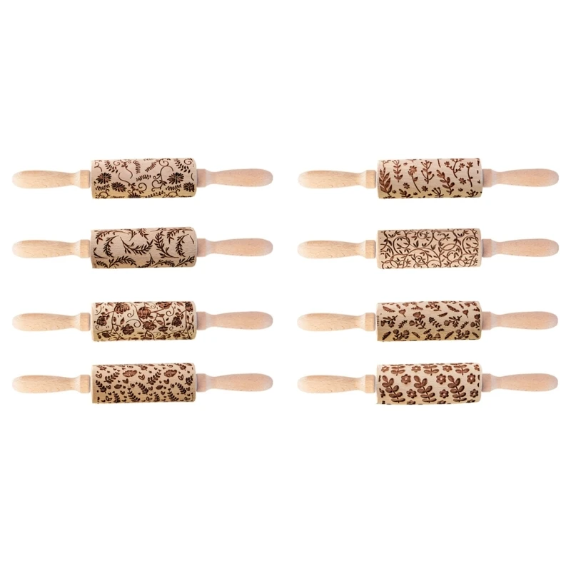 Spring Series Pattern Flower Leaf Embossing Stamps Rolling Pin Baking Cookie Fondant Cake Textured Roller Drop shipping
Spring Series Pattern Flower Leaf Embossing Stamps Rolling Pin Baking Cookie Fondant Cake Textured Roller Drop shipping