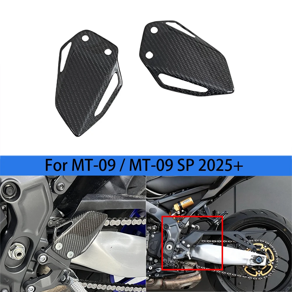 Motorcycle 100% Carbon Fiber Heel Guard Plates Foot Rests case For Yamaha MT09 MT-09 SP 2025+
Motorcycle 100% Carbon Fiber Heel Guard Plates Foot Rests case For Yamaha MT09 MT-09 SP 2025+