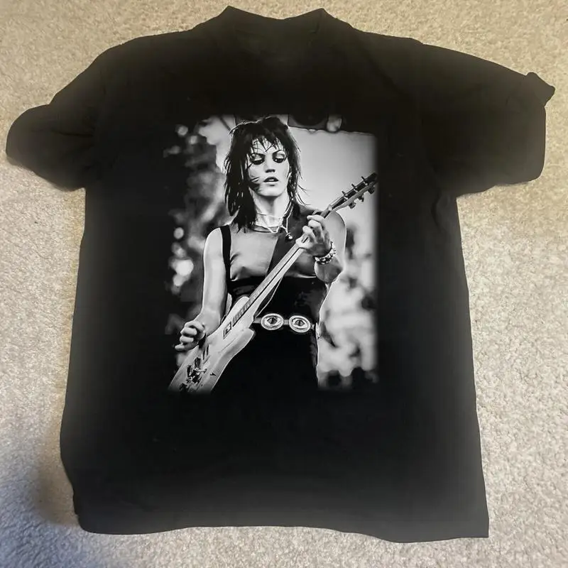 Joan Jett Play Guitar In Tour Heavy Cotton Adult T Shirt All Size
Joan Jett Play Guitar In Tour Heavy Cotton Adult T Shirt All Size
