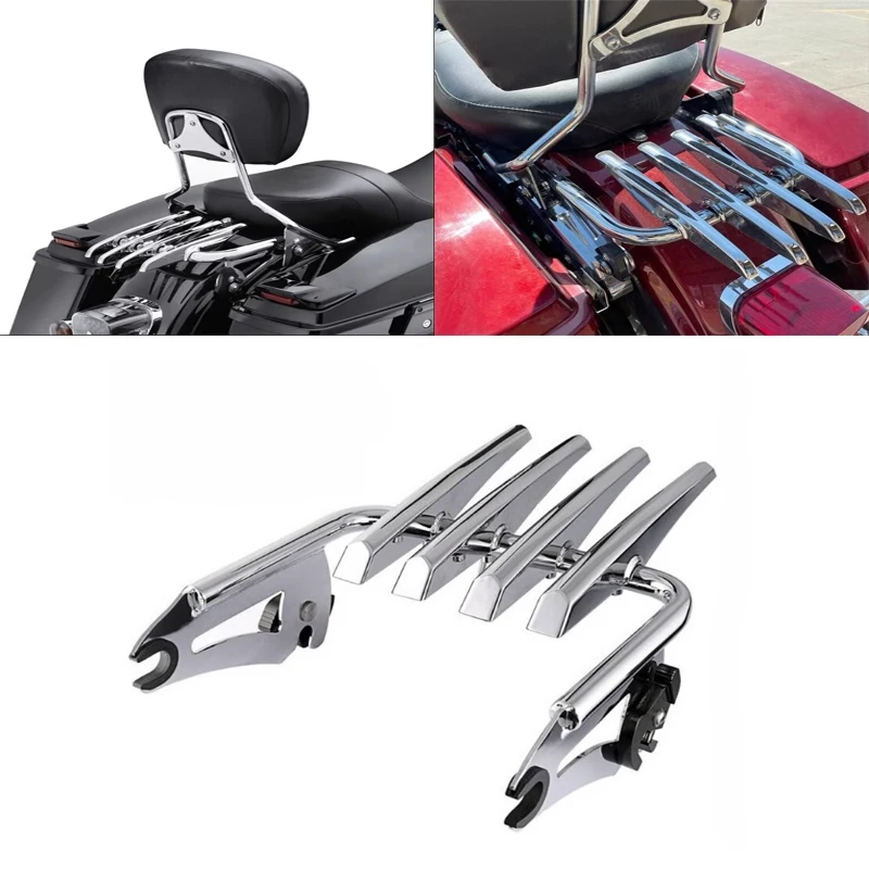 Motorcycle Luggage Rack Bar/horizontal for Harley-Davidson Glide Dual Light Street Glide Road King Modification
Motorcycle Luggage Rack Bar/horizontal for Harley-Davidson Glide Dual Light Street Glide Road King Modification