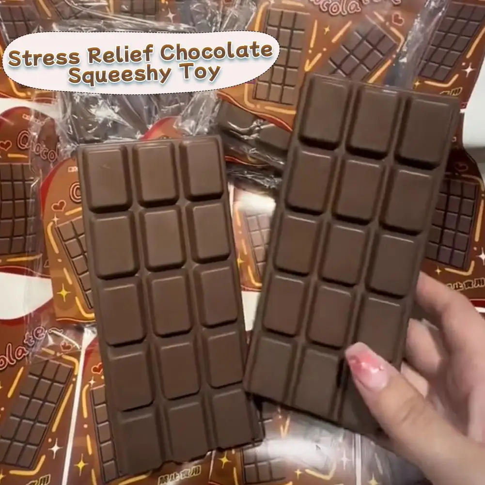 1/2PCS Chocolate Butter Slow Rising Squishy Toy Moist Soft Sticky Scented Simulation Chocolate Model Stress Relief Toy
1/2PCS Chocolate Butter Slow Rising Squishy Toy Moist Soft Sticky Scented Simulation Chocolate Model Stress Relief Toy