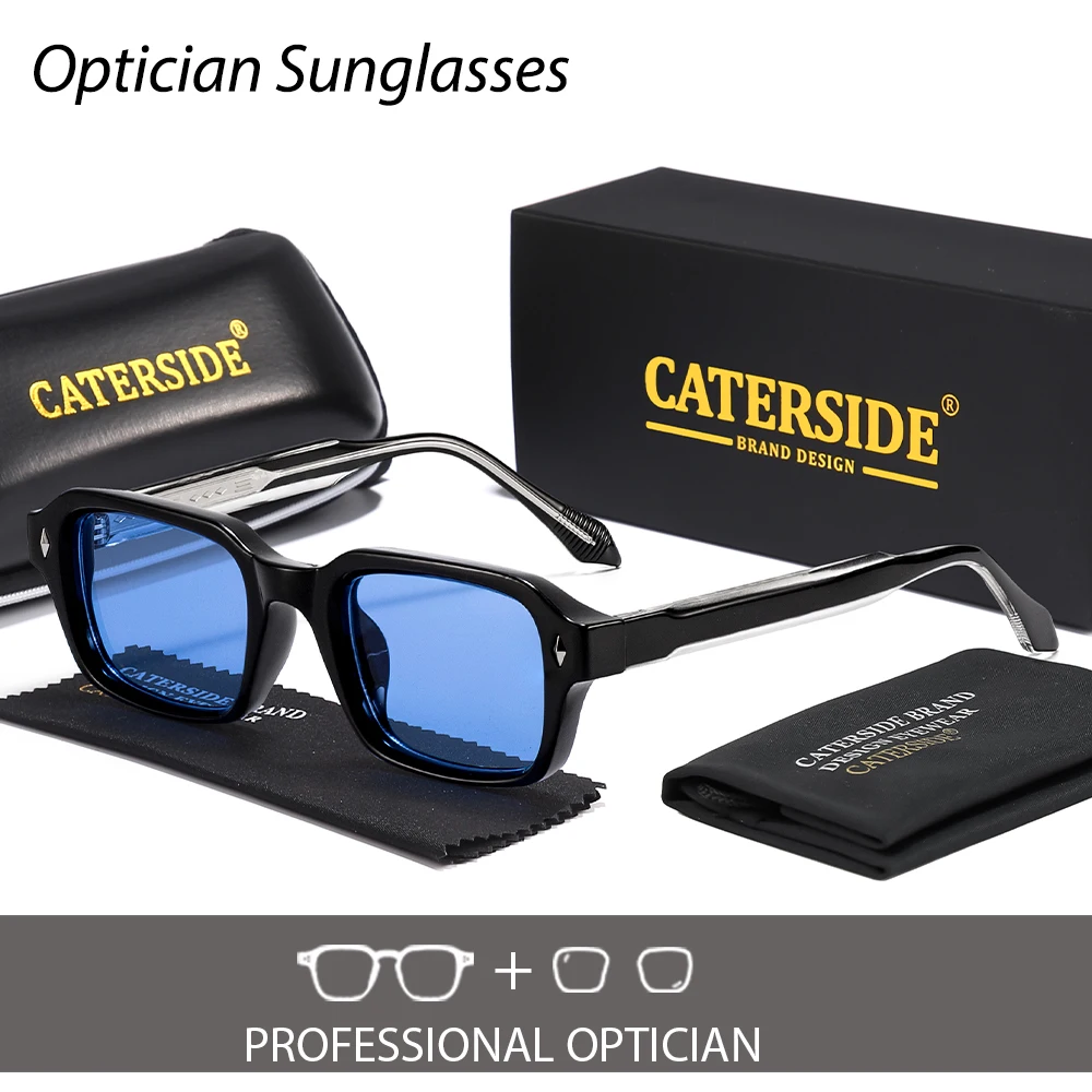 CATERSIDE новые мужские оптические солнцезащитные очки в стиле ретро, квадратные очки по рецепту, женские высококачественные солнцезащитные очки по индивидуальному заказу, подарок UV400
CATERSIDE новые мужские оптические солнцезащитные очки в стиле ретро, квадратные очки по рецепту, женские высококачественные солнцезащитные очки по индивидуальному заказу, подарок UV400