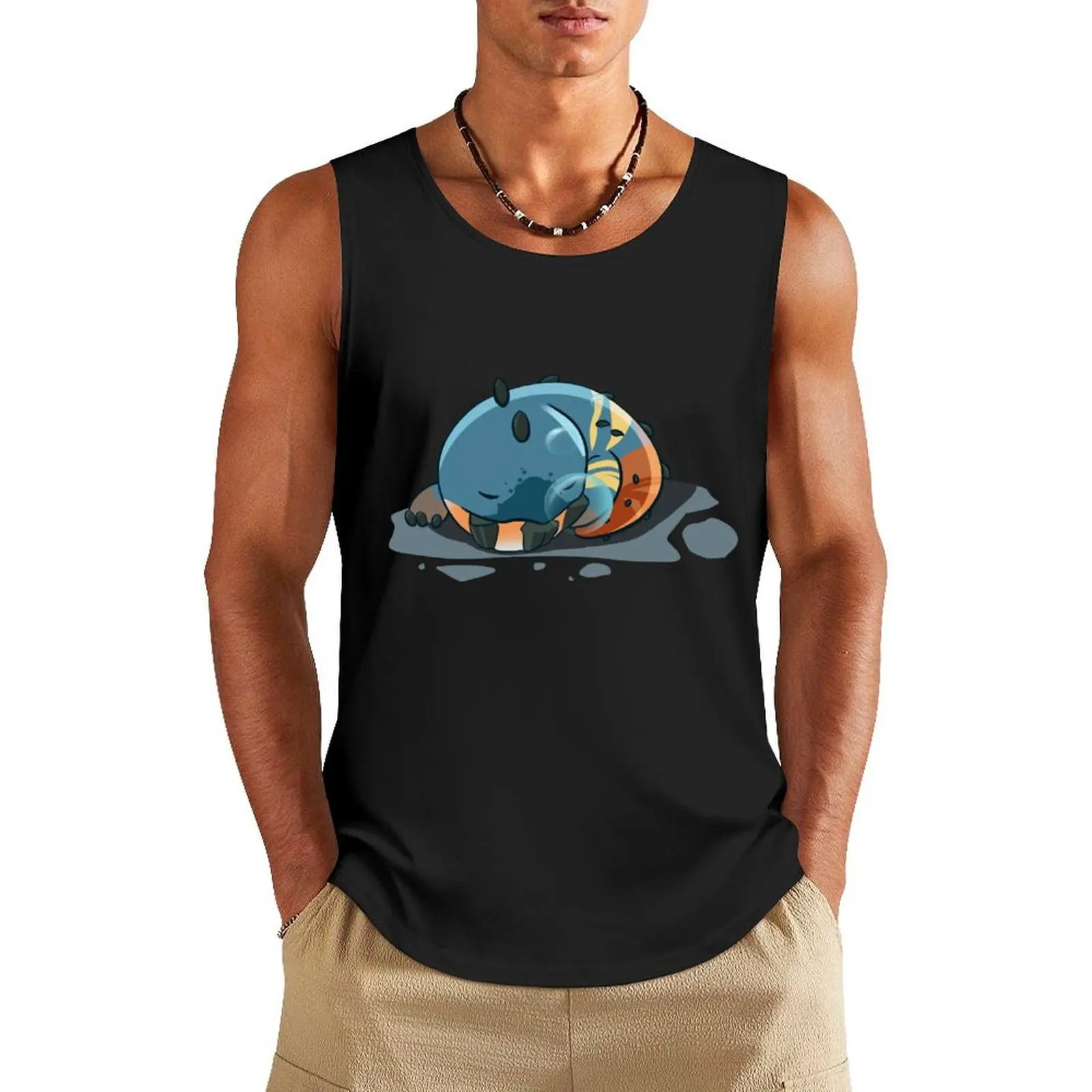 Sleeping Dodogama (Monster Hunter World) Tank Top Men's gym gym top sports clothes for men sleeveless vests
Sleeping Dodogama (Monster Hunter World) Tank Top Men's gym gym top sports clothes for men sleeveless vests