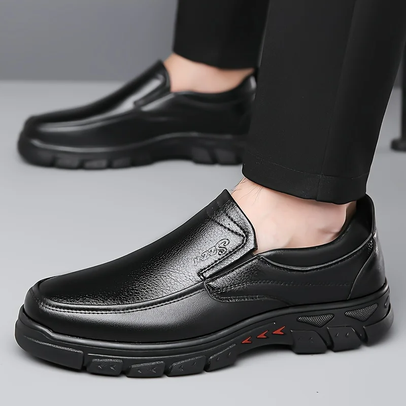 Casual PU Loafer Shoes, Formal Dress Slip On Walking Shoes For Outdoor, Spring And Autumn
Casual PU Loafer Shoes, Formal Dress Slip On Walking Shoes For Outdoor, Spring And Autumn