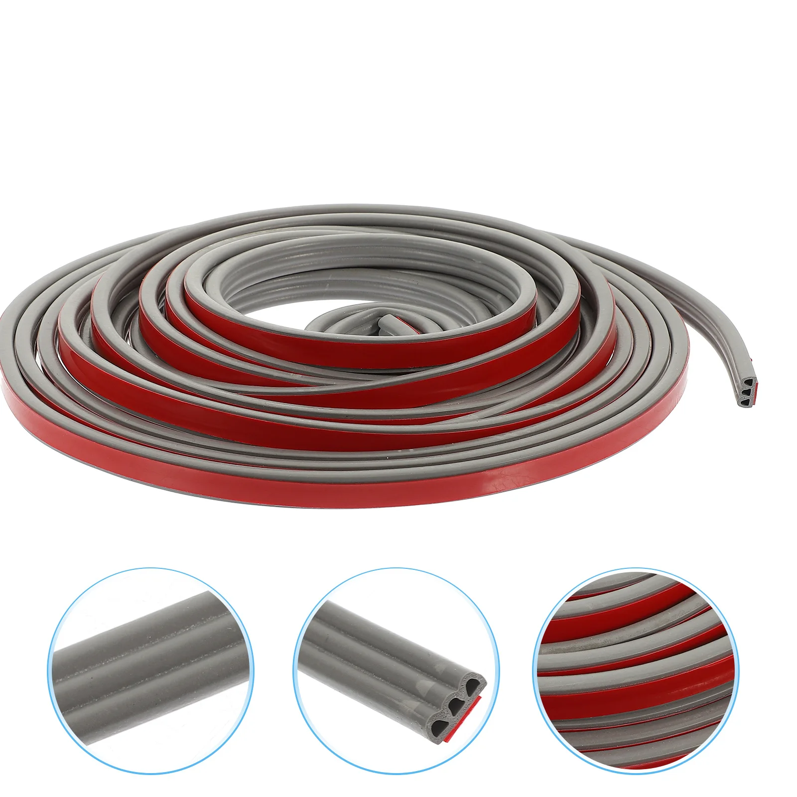 1 Roll Door Weather Stripping Premium Silicone Self Adhesive Seal Door Frame Insulation Strip Soundproofing Weather Seal
1 Roll Door Weather Stripping Premium Silicone Self Adhesive Seal Door Frame Insulation Strip Soundproofing Weather Seal