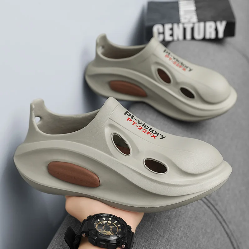 Hole shoes men's 2026 new summer driving wear casual shoes outdoor beach shoes bag head slippers sandals men
Hole shoes men's 2026 new summer driving wear casual shoes outdoor beach shoes bag head slippers sandals men
