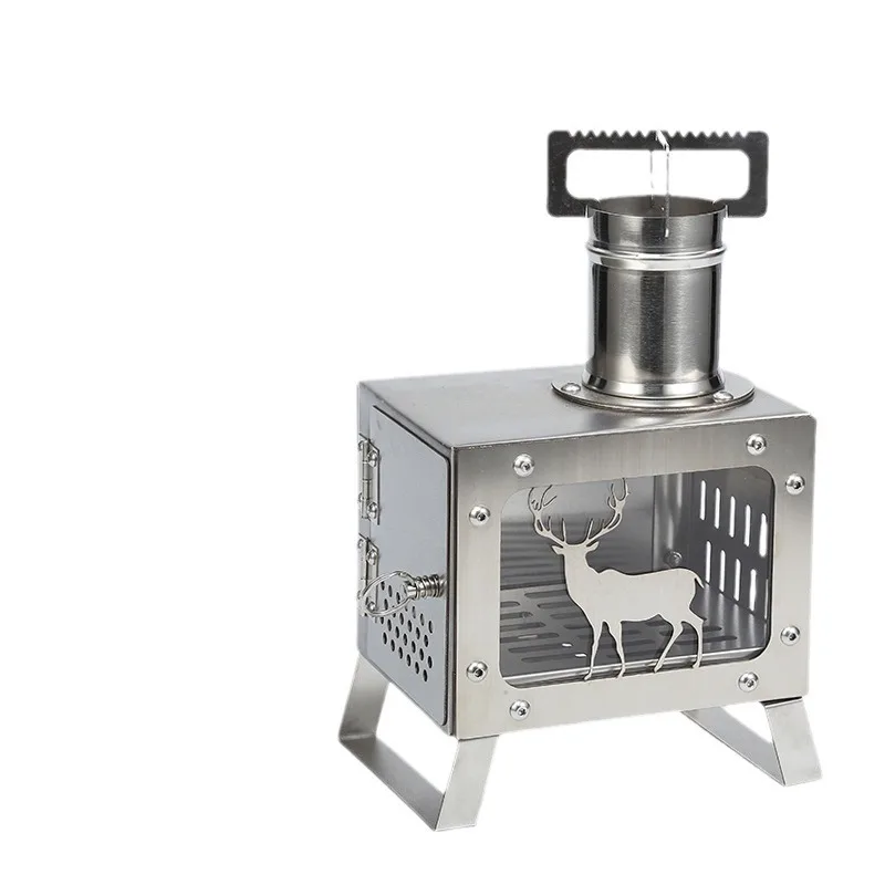Outdoor Camping Charcoal Stainless Steel Glass Foldable Portable Square BBQ Stove with Tea Brewing Function
Outdoor Camping Charcoal Stainless Steel Glass Foldable Portable Square BBQ Stove with Tea Brewing Function