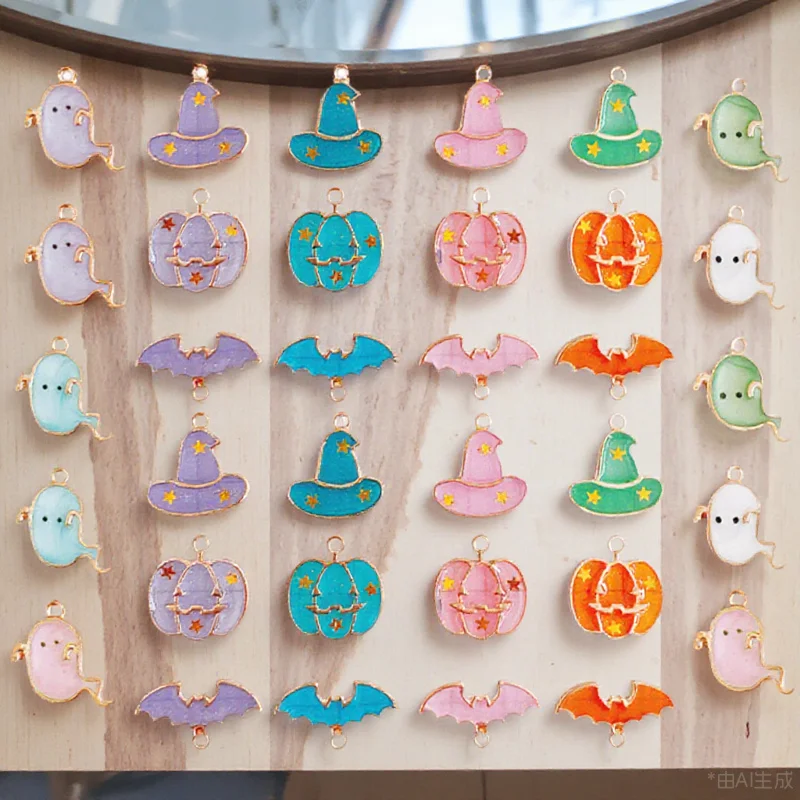 Тыква Призрак Шляпа Хэллоуин Ювелирные Изделия Подвески DIY Подвески Ожерелье Элементы Украшения Сумка
Тыква Призрак Шляпа Хэллоуин Ювелирные Изделия Подвески DIY Подвески Ожерелье Элементы Украшения Сумка