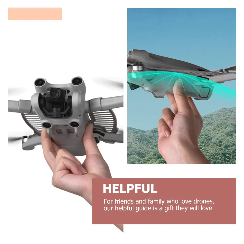 2 Pcs Flight Useful Finger Shield Drone Camera Protective Protector Abs for Take-off
2 Pcs Flight Useful Finger Shield Drone Camera Protective Protector Abs for Take-off