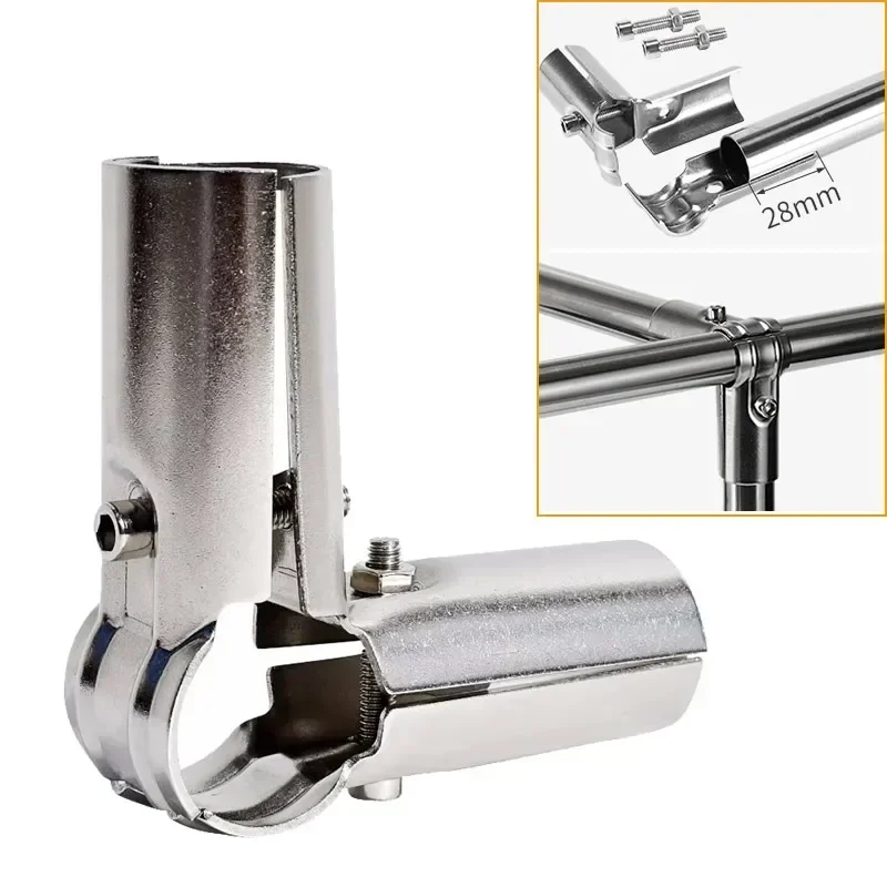 Tube Connector 25mm Tube Pipe Clamp More Strong No Rust for DIY Clothes Display Rack So Strong Stainless Steel
Tube Connector 25mm Tube Pipe Clamp More Strong No Rust for DIY Clothes Display Rack So Strong Stainless Steel