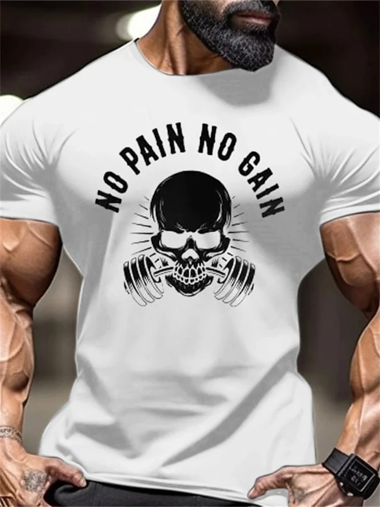 Men's 3D Printing Letter Pattern T Shirts Fashion Sports Tees Daily Gym Training Short Sleeve Loose Round Neck Quick Drying Tops
Men's 3D Printing Letter Pattern T Shirts Fashion Sports Tees Daily Gym Training Short Sleeve Loose Round Neck Quick Drying Tops