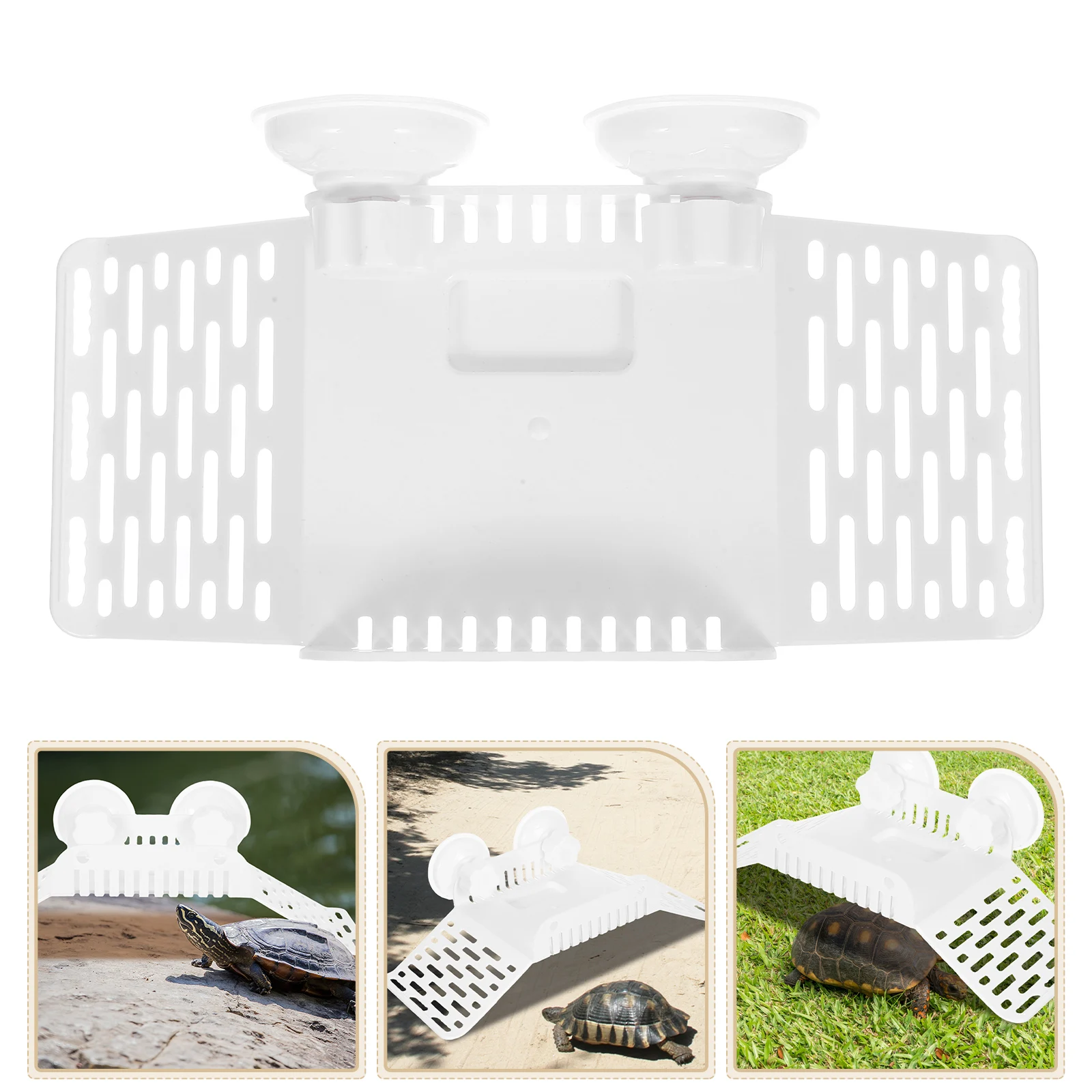 Turtle Basking Platform White Suction Cup Adjustable Climbing Ramp Aquarium Dock for Turtle Tank Reptile Habitat Terrace
Turtle Basking Platform White Suction Cup Adjustable Climbing Ramp Aquarium Dock for Turtle Tank Reptile Habitat Terrace