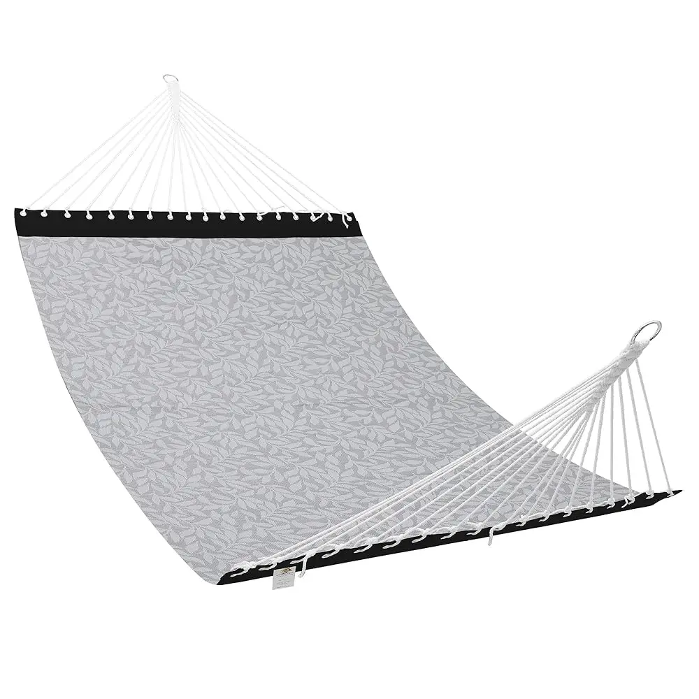 13 Ft Qui Dry Textilene Hammo - Outdoor Double Hammo - Heavy Duty For Outside - 450 Lbs Acity - Grey White
13 Ft Qui Dry Textilene Hammo - Outdoor Double Hammo - Heavy Duty For Outside - 450 Lbs Acity - Grey White