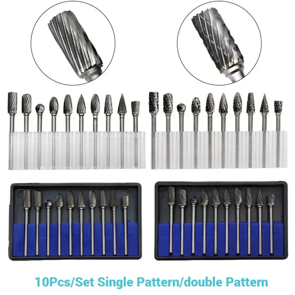 10 шт./компл., карбид вольфрамовой стали, напильник, головка, заусенец, вращающийся инструмент, фреза по дереву для обработки металла, электрическая шлифовка дерева
10 шт./компл., карбид вольфрамовой стали, напильник, головка, заусенец, вращающийся инструмент, фреза по дереву для обработки металла, электрическая шлифовка дерева