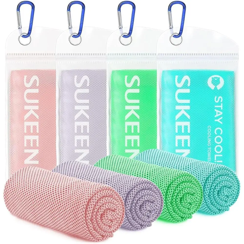 4 Pack Large Cooling Towels 40x12 - Ideal for Hot Days, Sports, Yoga, Gym, Camping, and Outdoor Activities
4 Pack Large Cooling Towels 40x12 - Ideal for Hot Days, Sports, Yoga, Gym, Camping, and Outdoor Activities