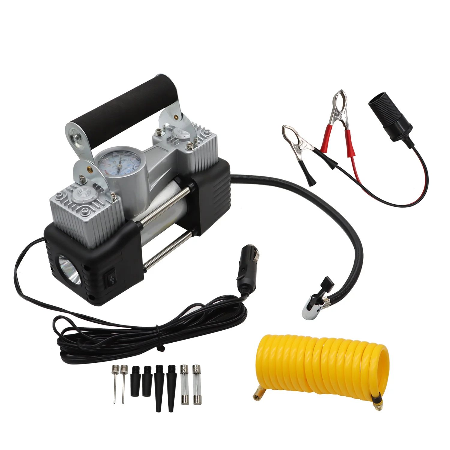 Rbetrere Heavy Duty Portable Air Compressor for Car Tires, Electric Pump, 12V, Without Battery
Rbetrere Heavy Duty Portable Air Compressor for Car Tires, Electric Pump, 12V, Without Battery