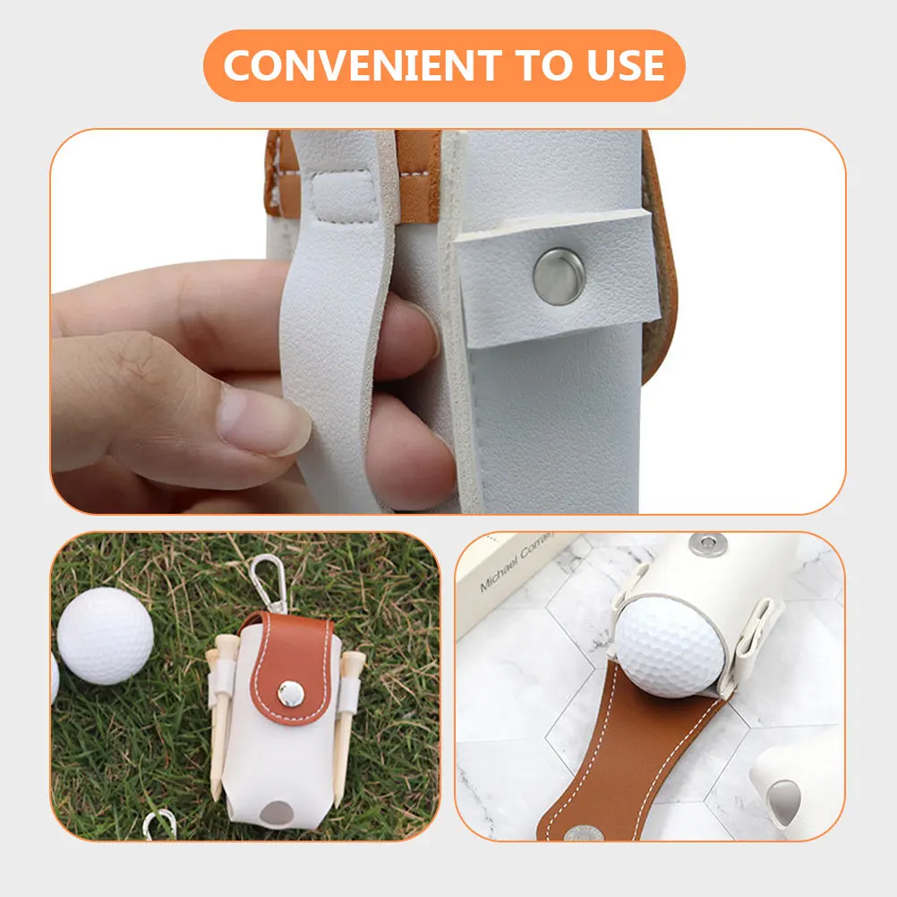 Golfs Ball Bag PU Wear Resistant Portable Golfing Ball Holder Waist Pack Hanging Compact Outdoor Storage Convenient Golfs Tee
Golfs Ball Bag PU Wear Resistant Portable Golfing Ball Holder Waist Pack Hanging Compact Outdoor Storage Convenient Golfs Tee