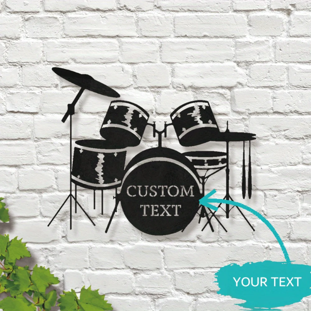 Unique Custom Metal Drum Set Wall Art Tailored for Music Studios Easy Install Ideal Gift for Musicians in Home Music Rooms
Unique Custom Metal Drum Set Wall Art Tailored for Music Studios Easy Install Ideal Gift for Musicians in Home Music Rooms