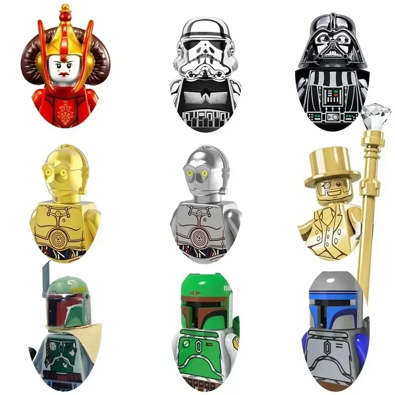 PG635 PG637 PG640 PG801 PG999 Star Wars Amidala Electroplate Toy Bricks Assembling Doll Building Blocks Boy Birthday Present
PG635 PG637 PG640 PG801 PG999 Star Wars Amidala Electroplate Toy Bricks Assembling Doll Building Blocks Boy Birthday Present